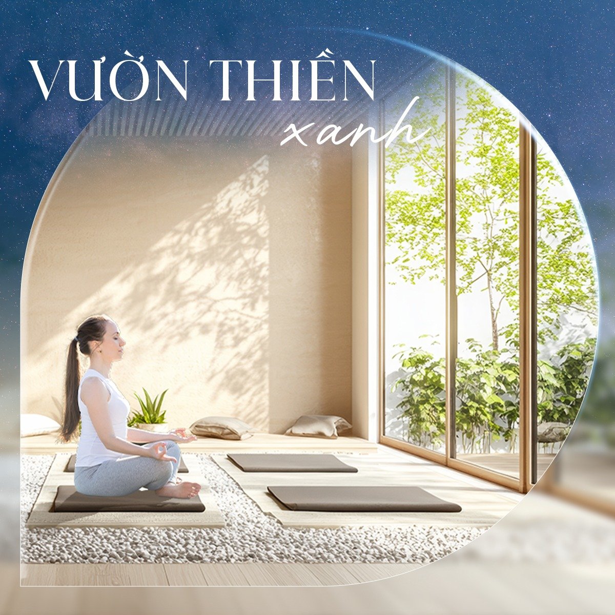 3 mẫu vườn Rooftop Retreat dành cho nhà phố 80m² tại Vinhomes Cổ Loa