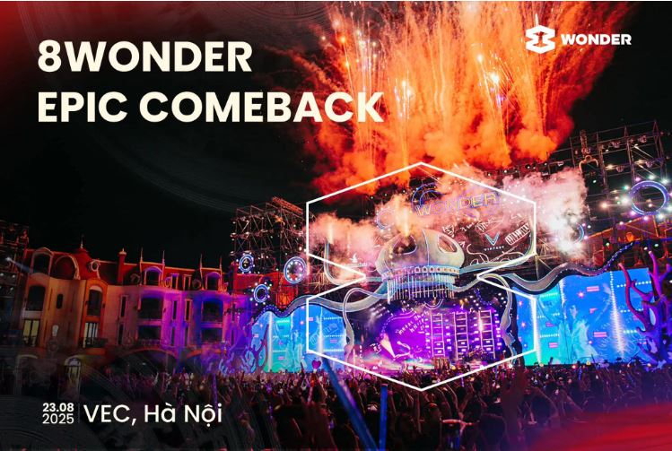 8 Wonder Summer 2025: Siêu Sự Kiện Âm Nhạc Tại Trung Tâm Triển Lãm Việt Nam