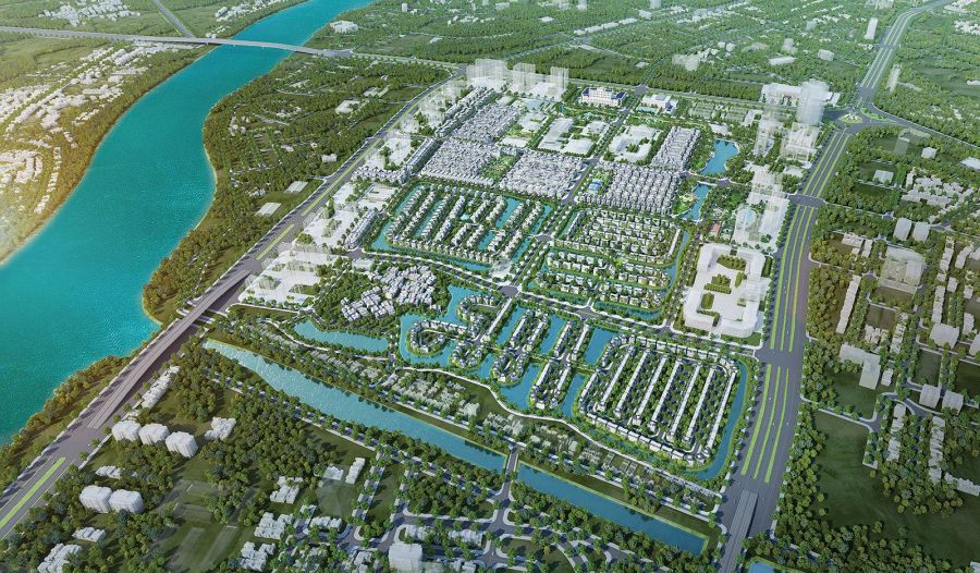 Mặt Bằng Kiến Trúc Cảnh Quan Vinhomes Cổ Loa