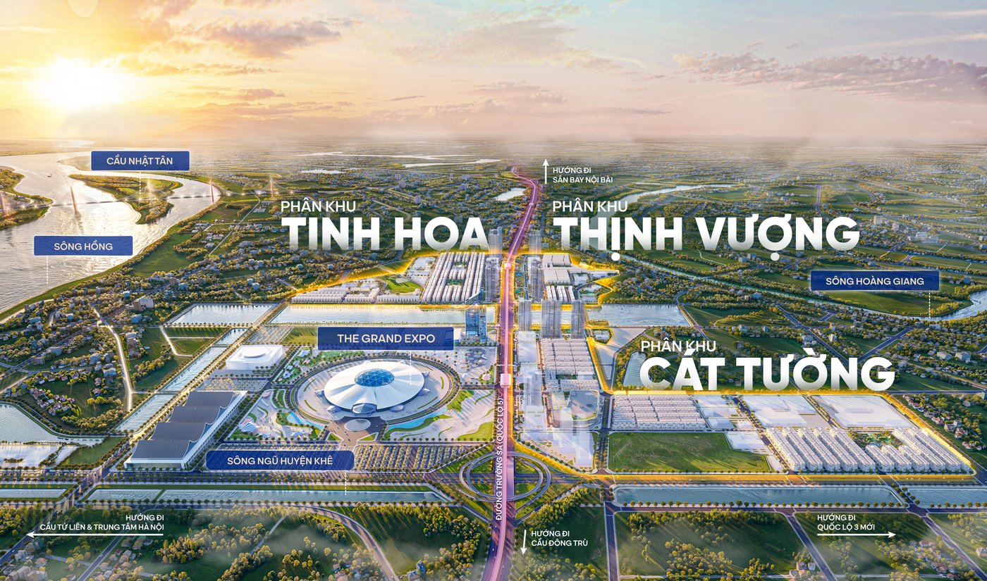 Tổng mặt bằng dự án Vinhomes Cổ Loa (Vinhomes Global Gate)