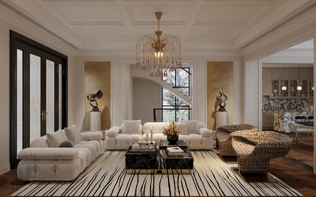 Thiết Kế Nội Thất Biệt Thự Song Lập Vinhomes Cổ Loa